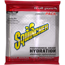Sqwincher® Regular Powder Packs, 47.66 oz Packs, 5 gal Yield, Fruit Punch, 16/Case