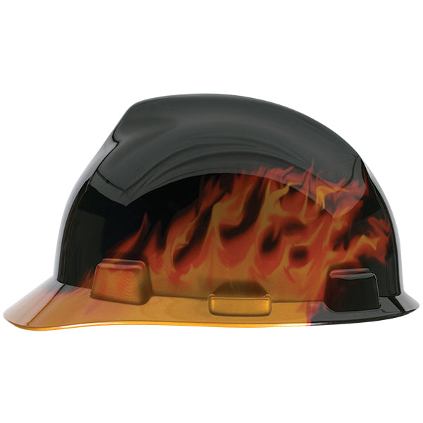 MSA V-Gard® Freedom Series™ Cap, Black Fire, 1/Each
