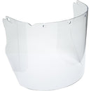 MSA V-Gard® Chemical/Splash Visor, 8" x 17" x 0.098", Clear, 1/Each