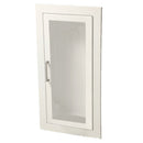 JL Industries Ambassador Series Steel Cabinet, Fully Recessed (Flat), 24"H x 10 1/2"W x 6"D, White, 1/Each