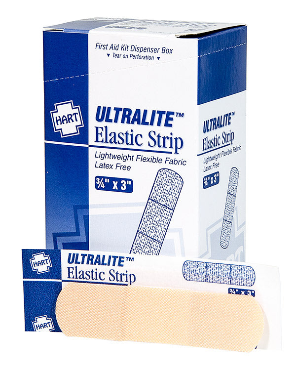 HART Health® UltraLite™ Light Woven Elastic Adhesive Bandages, 3/4" x 3", 50/Box