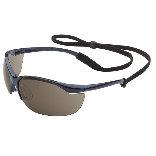 Honeywell Uvex® Vapor® Eyewear, Blue Frame, TSR Gray Lens, 1/Each