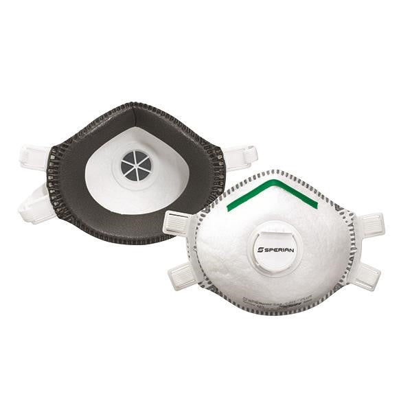 Honeywell Saf-T-Fit® Plus P100 Disposable Respirator w/ Full Face Seal, Adjustable Straps, & Valve, Medium/Large, 1/Each