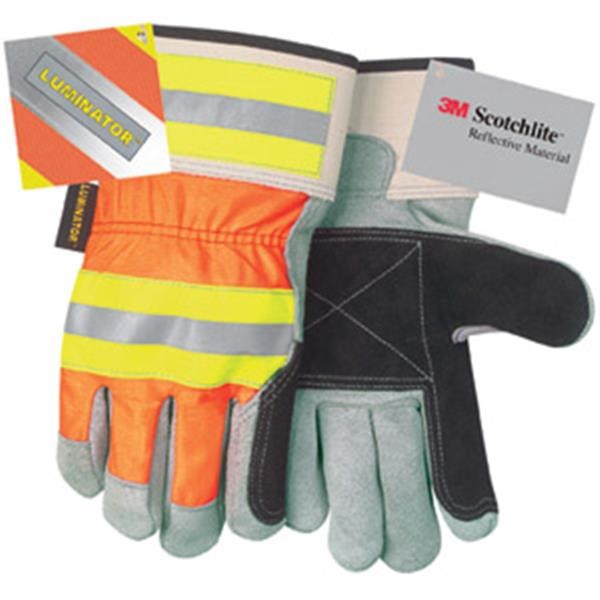 MCR Safety® Luminator™ Double Palm Gloves