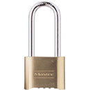 Master Lock® 4-Digit Resettable Combination Padlock, 2 1/4" Shackle, 1/Each
