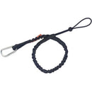 Ergodyne® Squids® 3100 Tool Lanyard, Single Alum Carabiner, Standard, 10 lb, Black, 1/Each