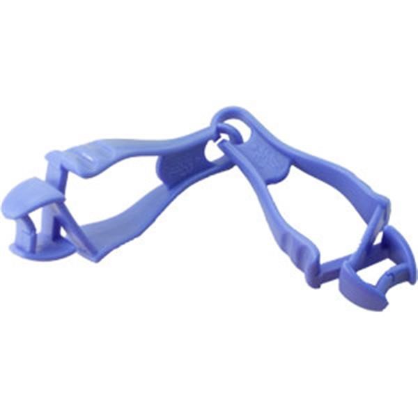 Ergodyne® Squids® 3400 Grabbers w/ Dual Clips, Blue, 1/Each