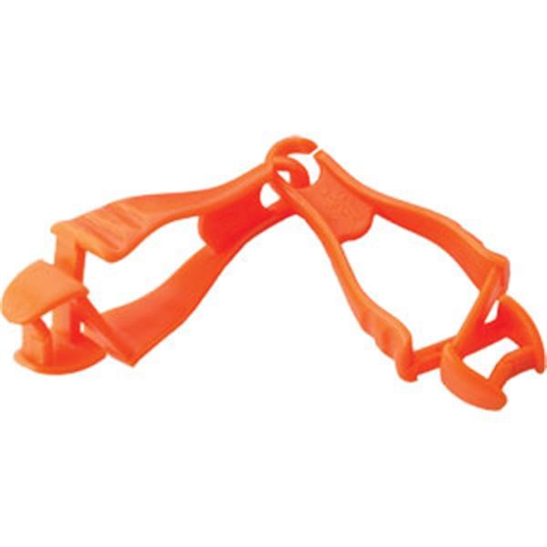 Ergodyne® Squids® 3400 Grabbers w/ Dual Clips, Orange, 1/Each