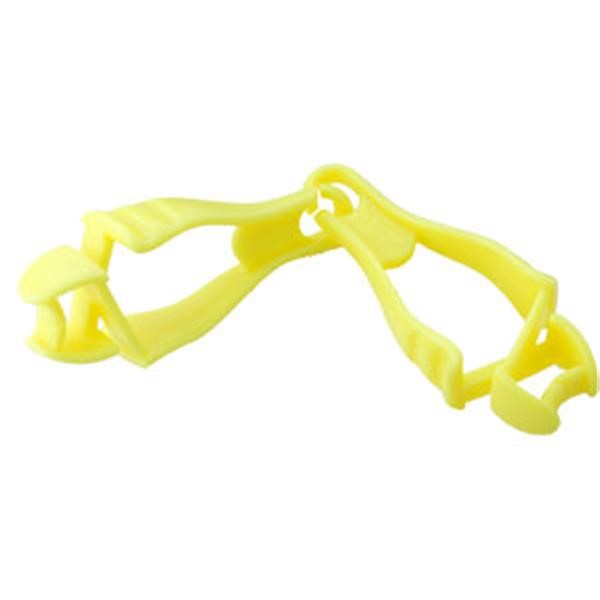 Ergodyne® Squids® 3400 Grabbers w/ Dual Clips, Lime, 1/Each