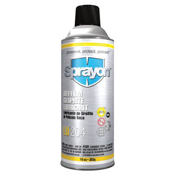 Krylon® Sprayon® LU204 Dry Film Graphite Lubricant