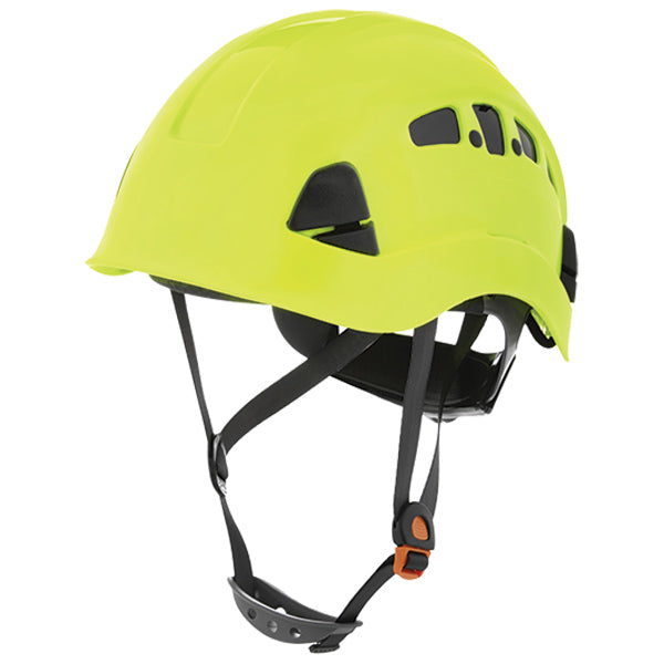 SureWerx™ Jackson® CH-400V Industrial Climbing Hard Hat, Vented, Hi-Vis Green, 1/Each