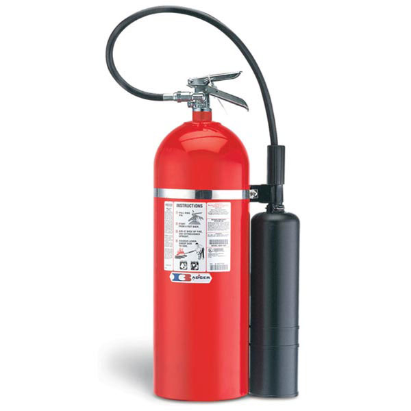 Badger™ Extra 20 lb CO2 Fire Extinguisher w/ Wall Hook