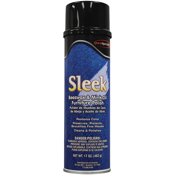 QuestSpecialty® Sleek Beeswax & Mink Oil Furniture Polish