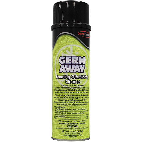 QuestSpecialty® Germ Away Foaming Germicidal Cleaner