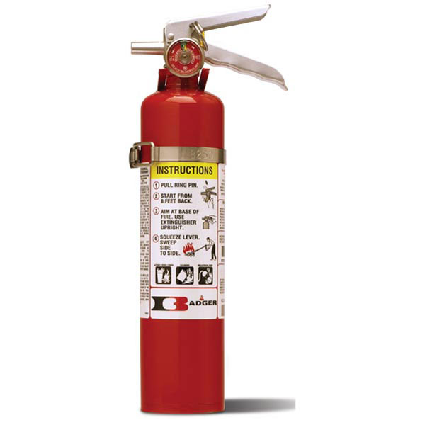 Badger™ Standard 2.5 lb ABC Fire Extinguisher w/ Vehicle Bracket