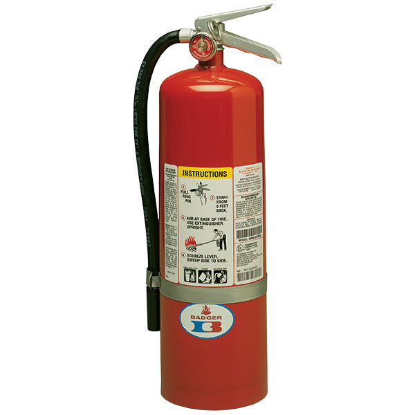 Badger™ Standard 10 lb ABC Fire Extinguisher w/ Wall Hook