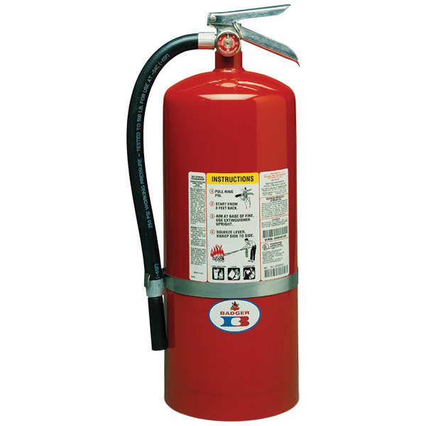 Badger™ Standard 20 lb ABC Fire Extinguisher w/ Wall Hook