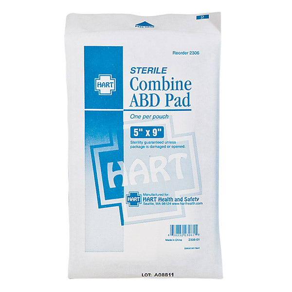 HART Health® Combine ABD Pad, 5" x 9", 1/Each