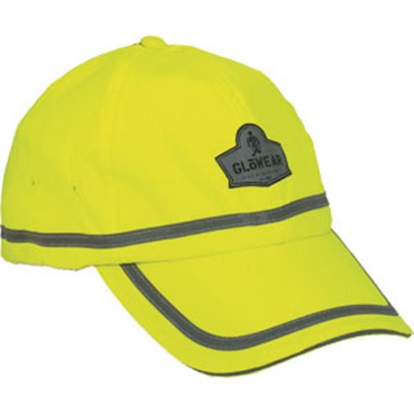 Ergodyne® GloWear® 8930 Baseball Cap, Lime, 1/Each