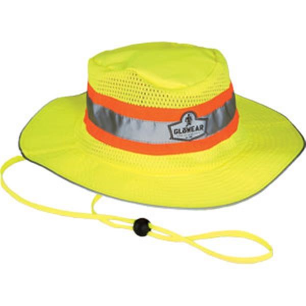 Ergodyne® GloWear® 8935 Ranger Hat, Small/Medium, Lime, 1/Each
