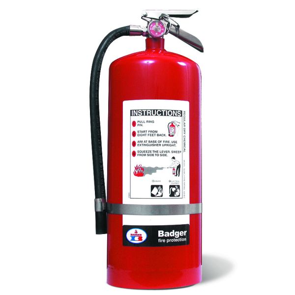 Badger™ Extra 20 lb BC Fire Extinguisher w/ Wall Hook
