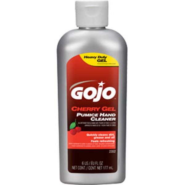 Gojo® Cherry Gel Pumice Hand Cleaner, 6 oz Squeeze Bottle, 1/Each
