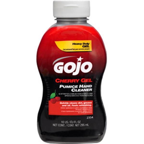 Gojo® Cherry Gel Pumice Hand Cleaner, 10 oz Squeeze Bottle, 1/Each