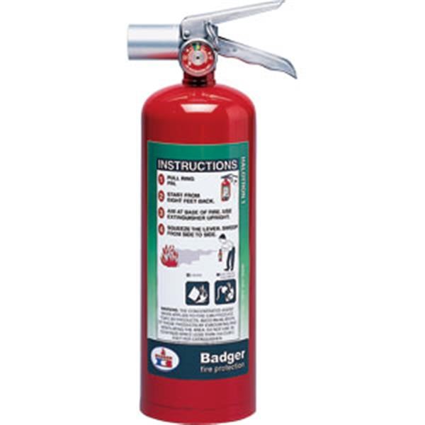 Badger™ Extra 5 lb Halotron® I Fire Extinguisher w/ Wall Hook
