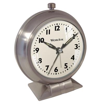 WC Classic Metal Alarm Clock