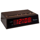 Woodgrain Electric Alarm Clock