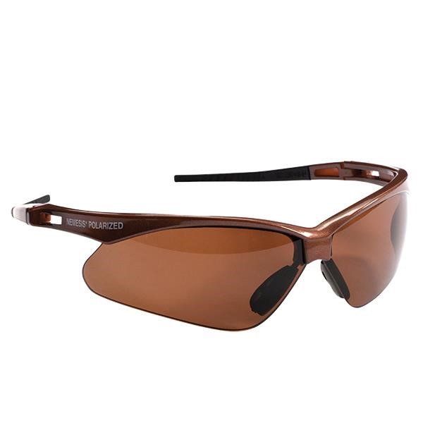 KleenGuard™ V30 Nemesis* Polarized Eyewear, Brown Frame, Brown Lens, 1/Each
