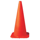 Cortina W Series Traffic Cone, 28", 7 lb, Fluorescent Orange, 1/Each