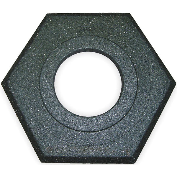 Cortina Recycled Rubber Base (For 0375216CSP), Black, 1/Each