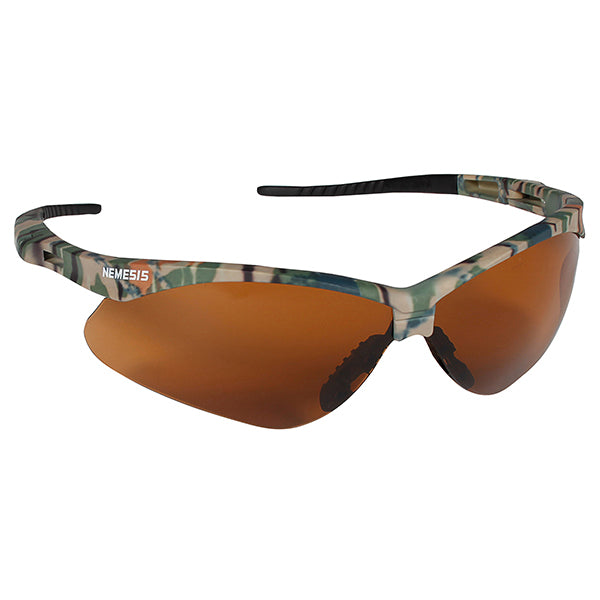 KleenGuard™ V30 Nemesis* Eyewear, Camo Frame, Bronze Lens, 1/Each