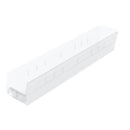 Akro-Mils® Shelf Bin, 23 5/8"L x 4"H x 4 1/8"W, Clear, 1/Each
