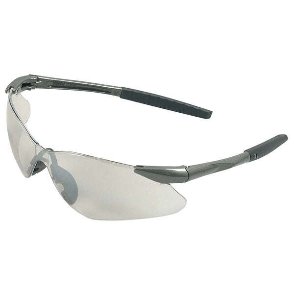 KleenGuard™ V30 Nemesis* VL Eyewear, Gunmetal Temple, Indoor/Outdoor Clear Lens, 1/Each