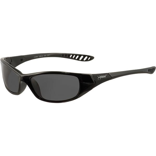 KleenGuard™ V40 HellRaiser* Eyewear, Black Frame, Smoke Lens, 1/Each