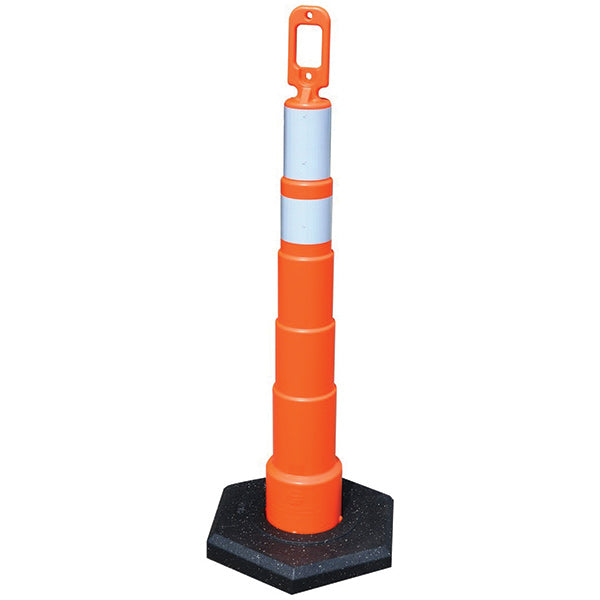 Cortina Grip N Go™ Channelizer Cone, Fluorescent Orange, 1/Each