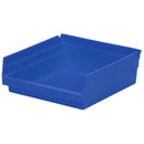 Akro-Mils® Shelf Bin, 11 5/8"L x 4"H x 11 1/8"W, Blue, 1/Each