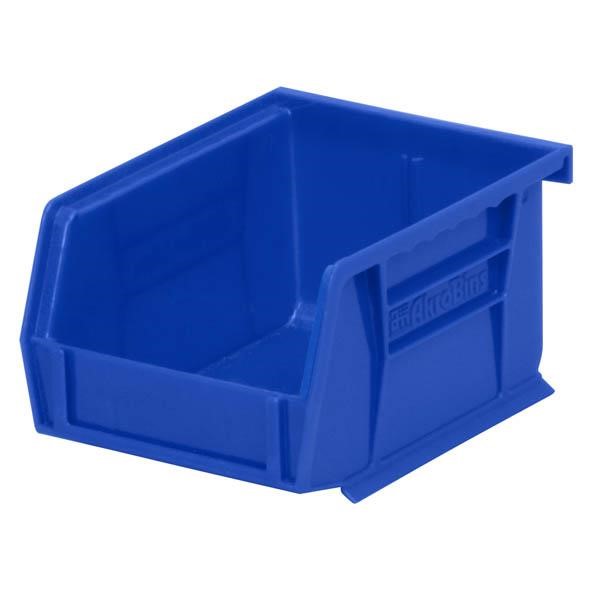 Akro-Mils® AkroBins® Standard Storage Bin, 5 3/8"L x 3"H x 4 1/8"W, Blue, 1/Each