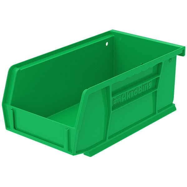 Akro-Mils® AkroBins® Standard Storage Bin, 7 3/8"L x 3"H x 4 1/8"W, Green, 1/Each