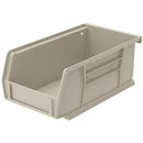 Akro-Mils® AkroBins® Standard Storage Bin, 7 3/8"L x 3"H x 4 1/8"W, Stone, 1/Each
