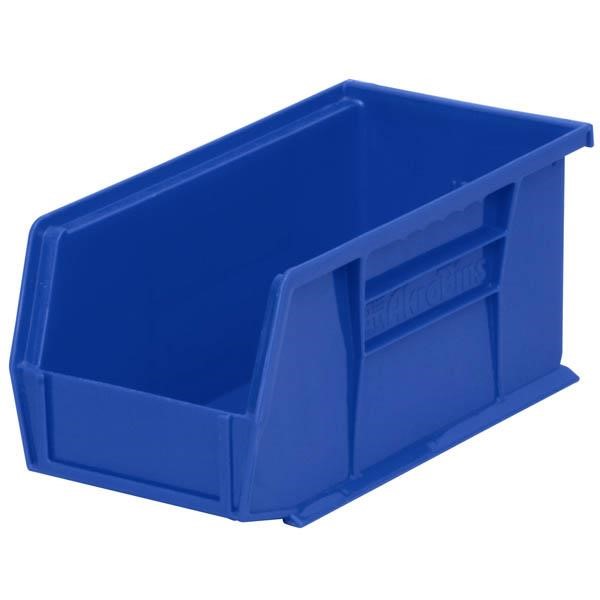 Akro-Mils® AkroBins® Standard Storage Bin, 10 7/8"L x 5"H x 5 1/2"W, Blue, 1/Each