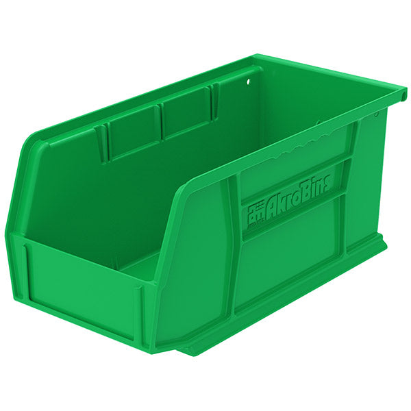 Akro-Mils® AkroBins® Standard Storage Bin, 10 7/8"L x 5"H x 5 1/2"W, Green, 1/Each