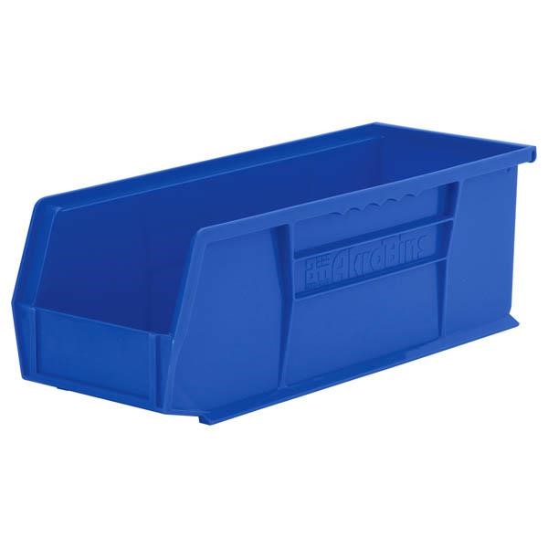 Akro-Mils® AkroBins® Standard Storage Bin, 14 3/4"L x 5"H x 5 1/2"W, Blue, 1/Each