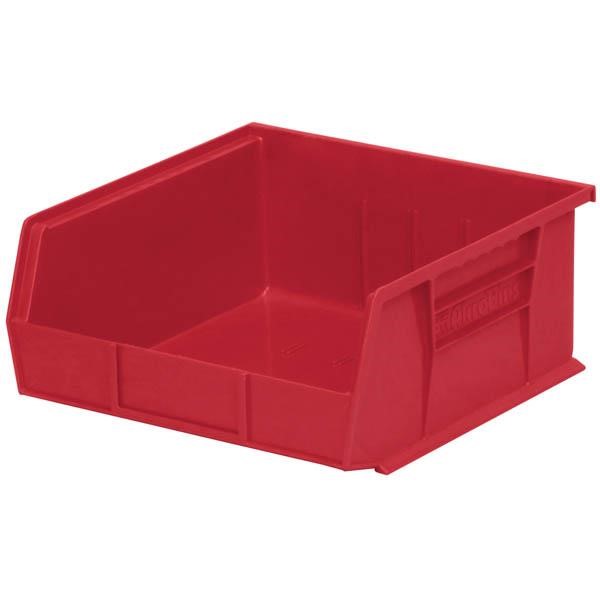 Akro-Mils® AkroBins® Standard Storage Bin, 10 7/8"L x 5"H x 11"W, Red, 1/Each