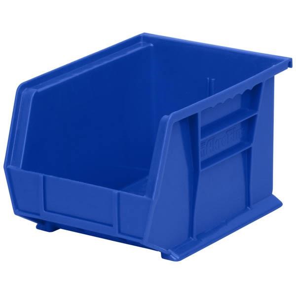 Akro-Mils® AkroBins® Standard Storage Bin, 10 7/8"L x 7"H x 8 1/4"W, Blue, 1/Each