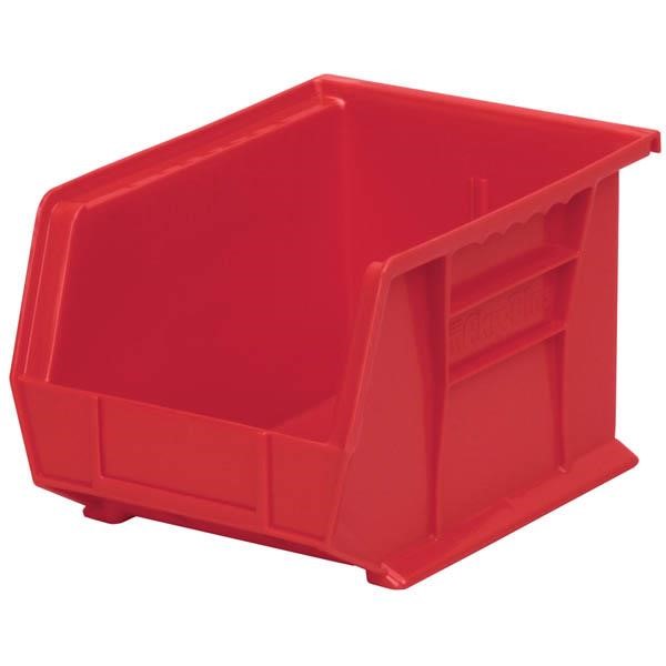 Akro-Mils® AkroBins® Standard Storage Bin, 10 7/8"L x 7"H x 8 1/4"W, Red, 1/Each