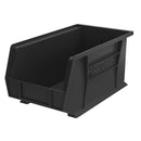 Akro-Mils® AkroBins® Standard Storage Bin, 14 3/4"L x 7"H x 8 1/4"W, Black, 1/Each