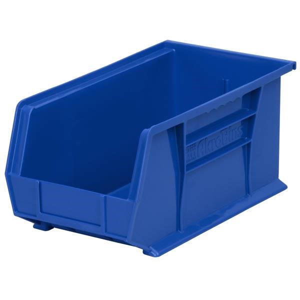 Akro-Mils® AkroBins® Standard Storage Bin, 14 3/4"L x 7"H x 8 1/4"W, Blue, 1/Each